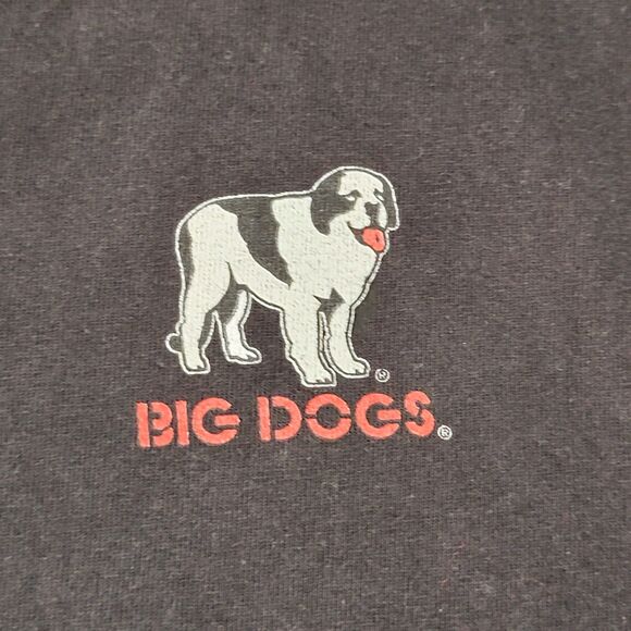 Hanes Big Dogs Graphic SS Tee "Born To Save Lives" Black - Size 4XL - Picture 3 of 5